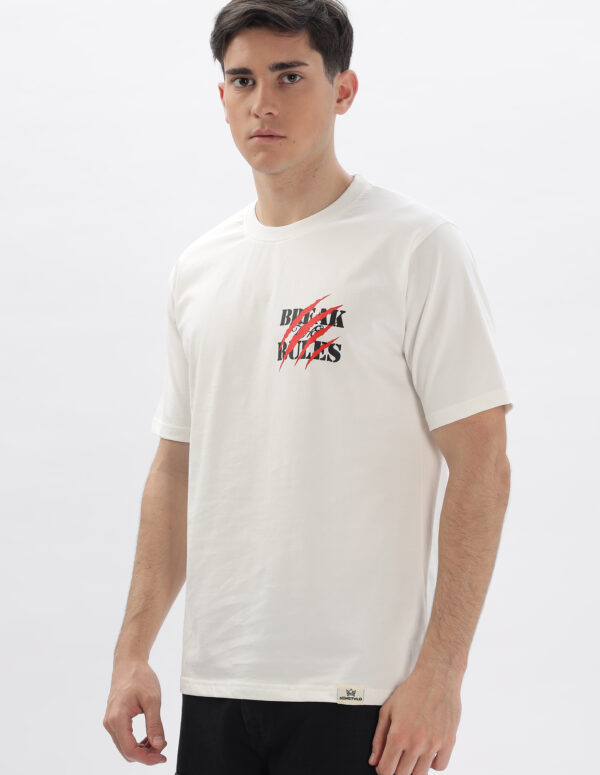 Off white Slim Fit  T-shirts Break the rules
