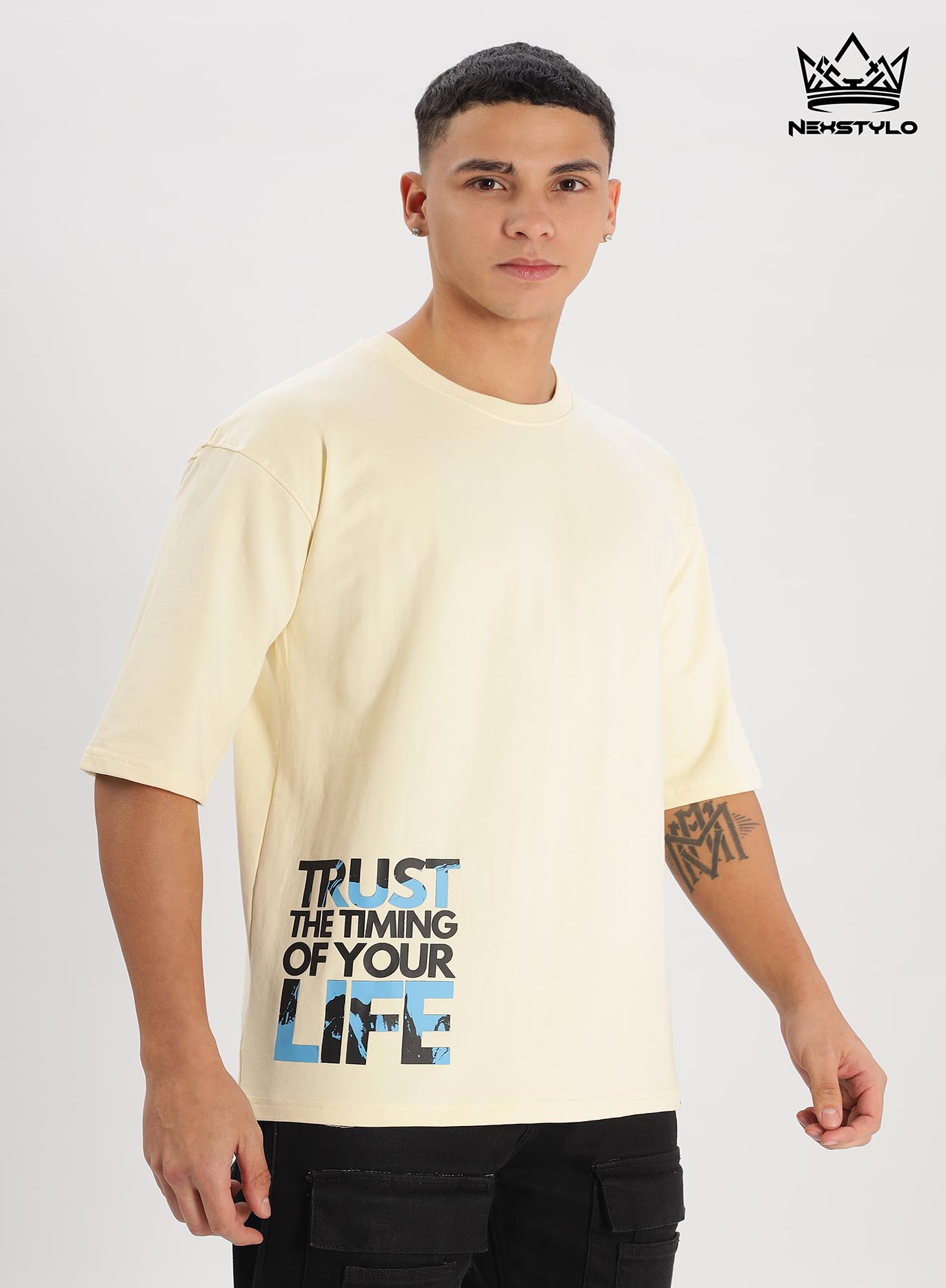 Off white oversized T-shirt - Image 4